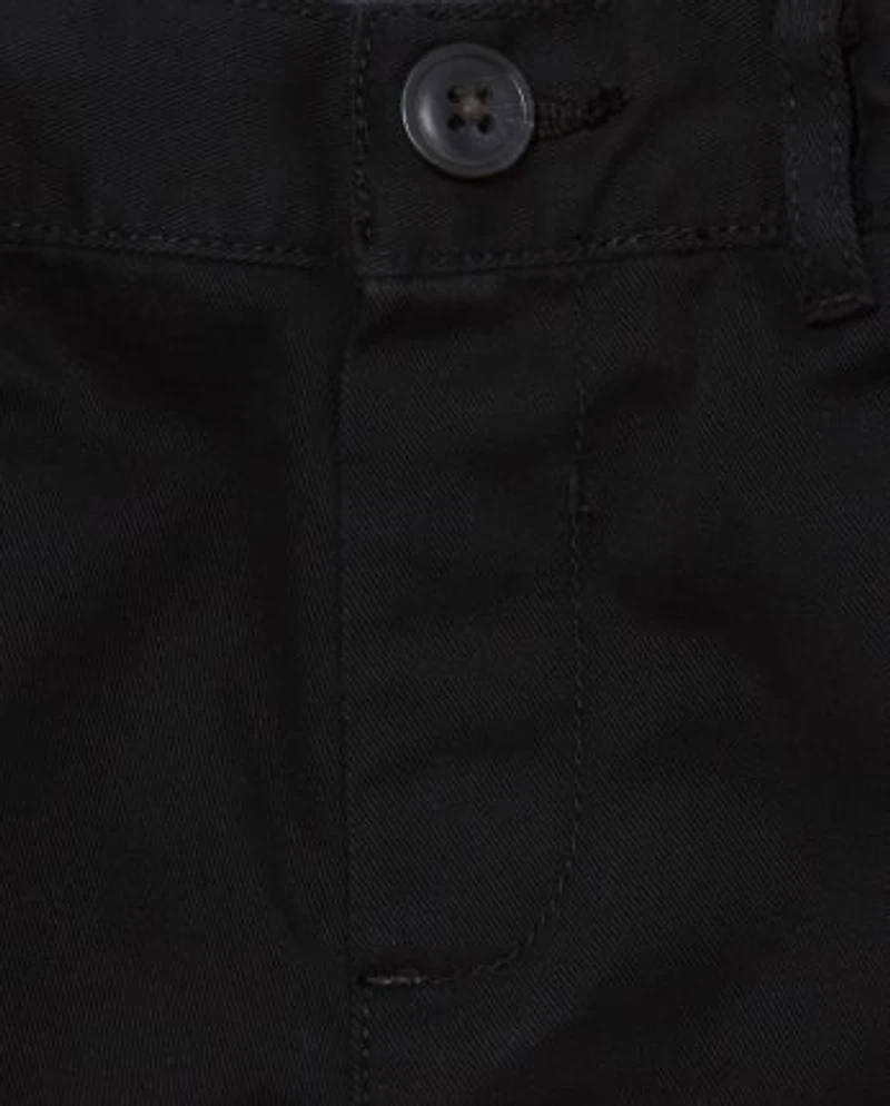 Short chino extensible pour bébé et tout-petit garçon