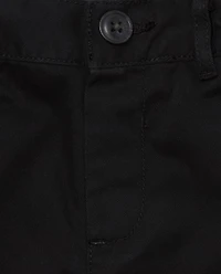 Short chino extensible pour bébé et tout-petit garçon