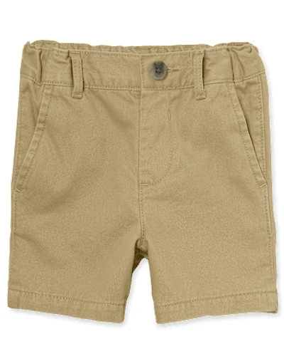 Baby and Toddler Boys Uniform Stretch Chino Shorts