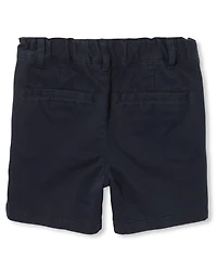 Baby and Toddler Boys Uniform Stretch Chino Shorts