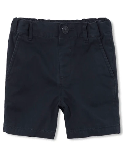 Baby and Toddler Boys Uniform Stretch Chino Shorts