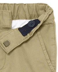 Baby And Toddler Boys Uniform Stretch Skinny Chino Pants 5-Pack