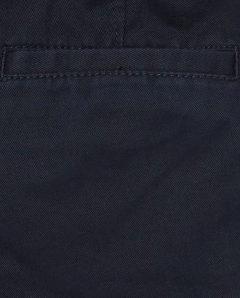 Baby And Toddler Boys Uniform Stretch Chino Shorts 3-Pack
