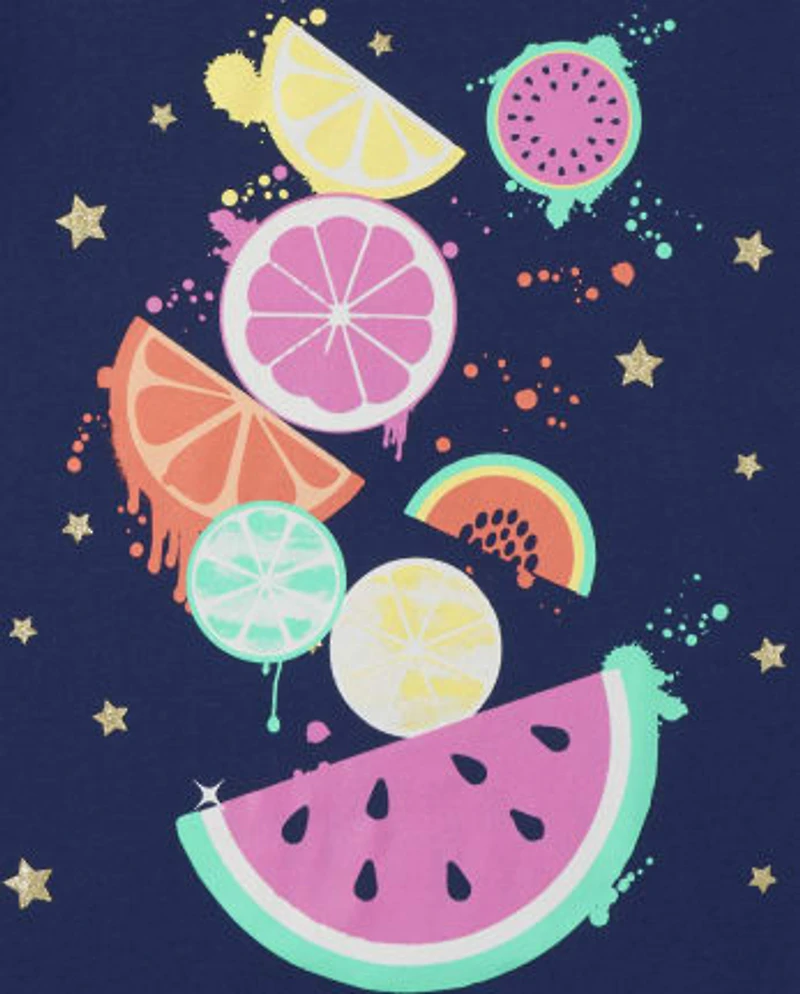 Girls Food Graphic Tee 5-Pack