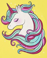 Girls Unicorn Graphic Tee 3-Pack