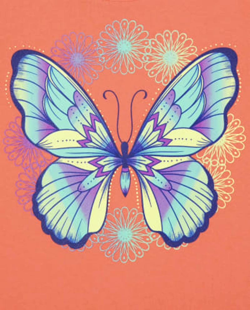 Girls Animal Graphic Tee 4-Pack