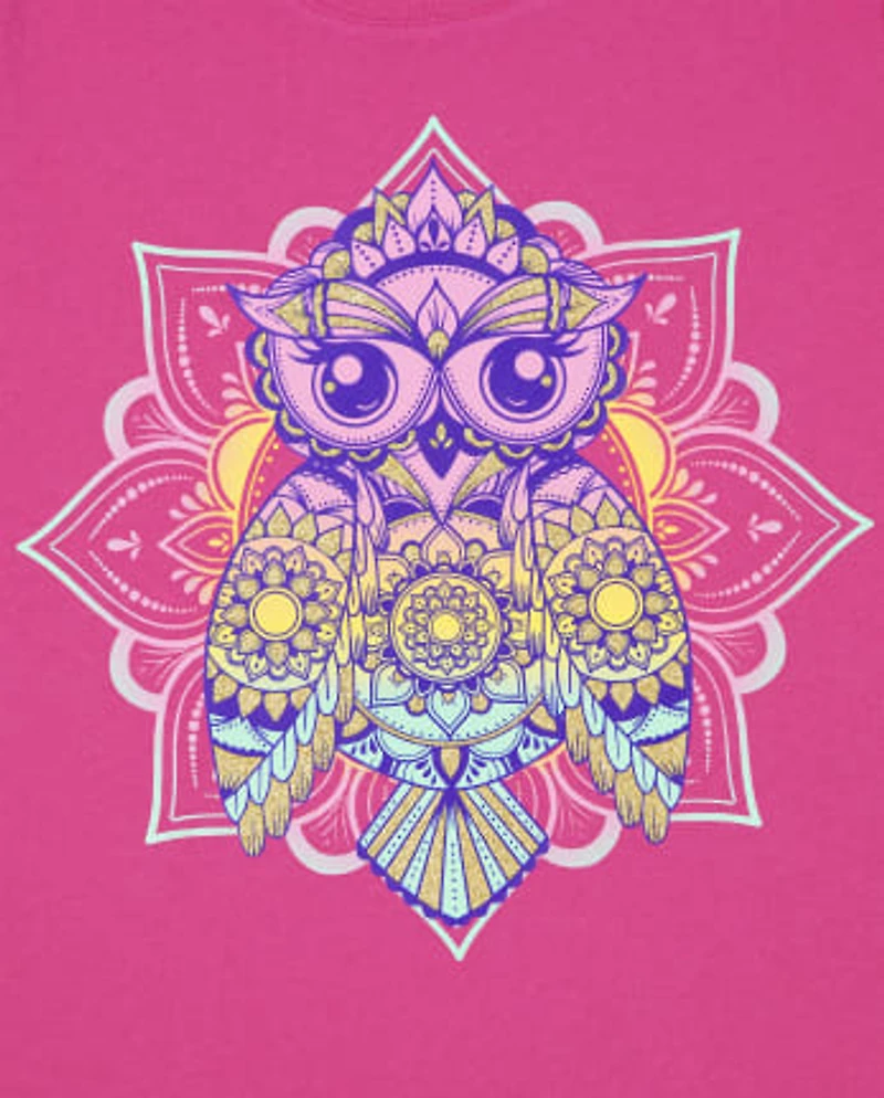 Girls Animal Graphic Tee 4-Pack