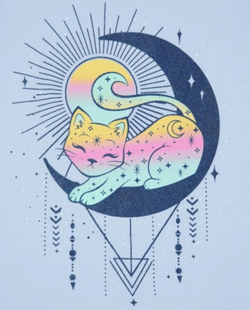 Girls Animal Graphic Tee 4-Pack