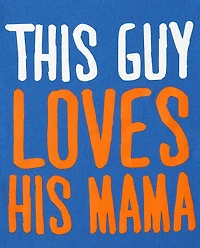 Baby And Toddler Boys Mom Graphic Tee 2-Pack