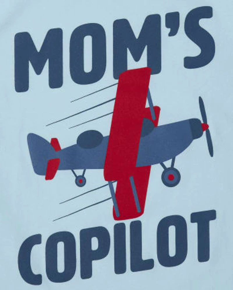 Baby And Toddler Boys Mom Graphic Tee 2-Pack