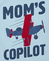 Baby And Toddler Boys Mom Graphic Tee 2-Pack