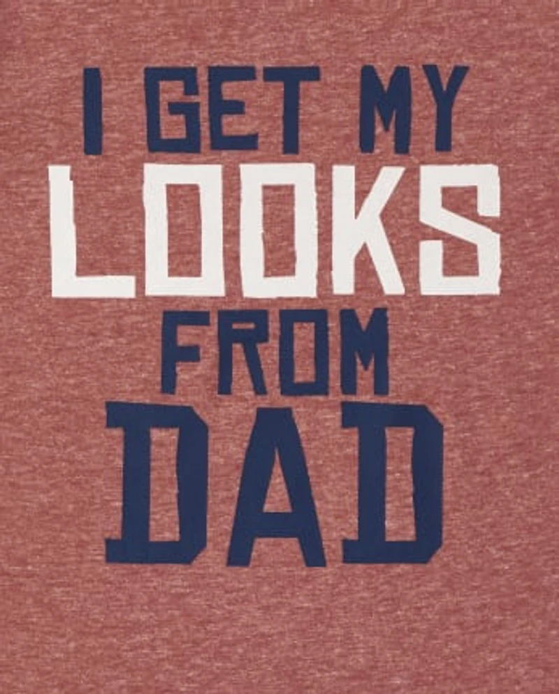 Baby And Toddler Boys Dad Graphic Tee 2-Pack