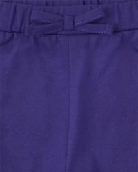 Baby Girls Flamingo Ruffle Shorts 2-Pack