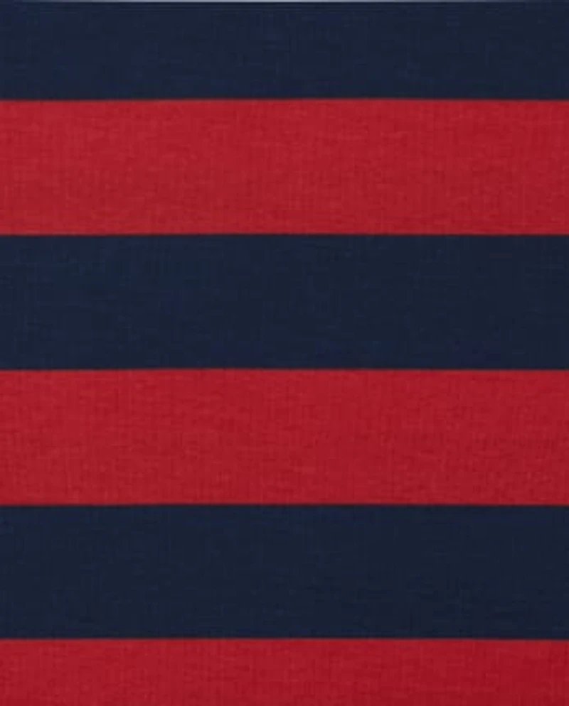 Boys Striped Snug Fit Cotton Pajamas 2-Pack