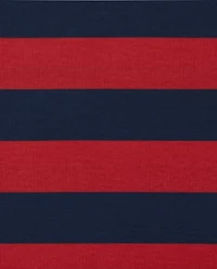 Boys Striped Snug Fit Cotton Pajamas 2-Pack