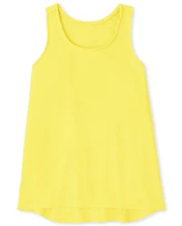 Girls High Low Pajama Tank Top