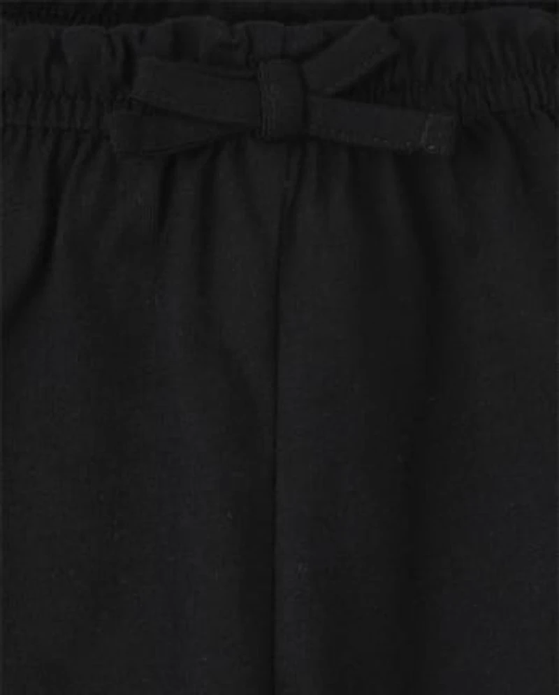 Lot de 3 shorts taille sac papier léopard bébé fille