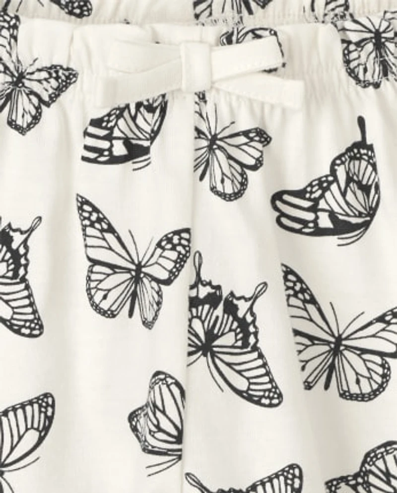 Lot de 3 shorts taille sac papier léopard bébé fille