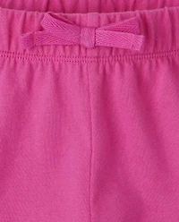 Girls Print Shorts 2-Pack