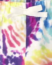 Girls Print Shorts 2-Pack