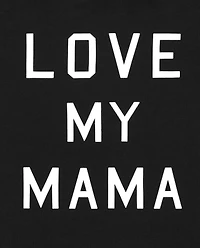 Kids Matching Family Love My Mama Graphic Tee