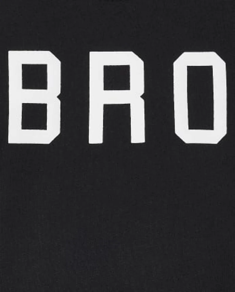 Baby Boys Matching Family Bro Graphic Bodysuit