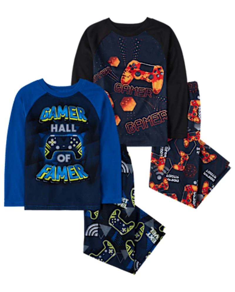 Boys Gamer Pajamas 2-Pack