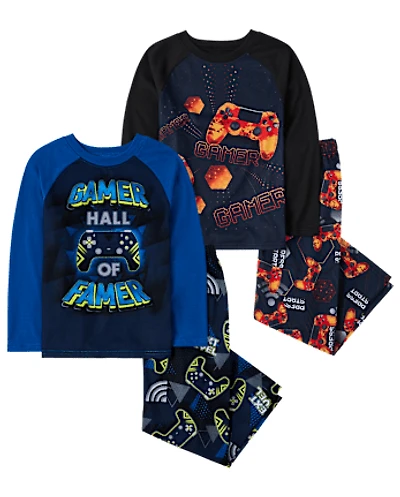 Boys Gamer Pajamas 2-Pack