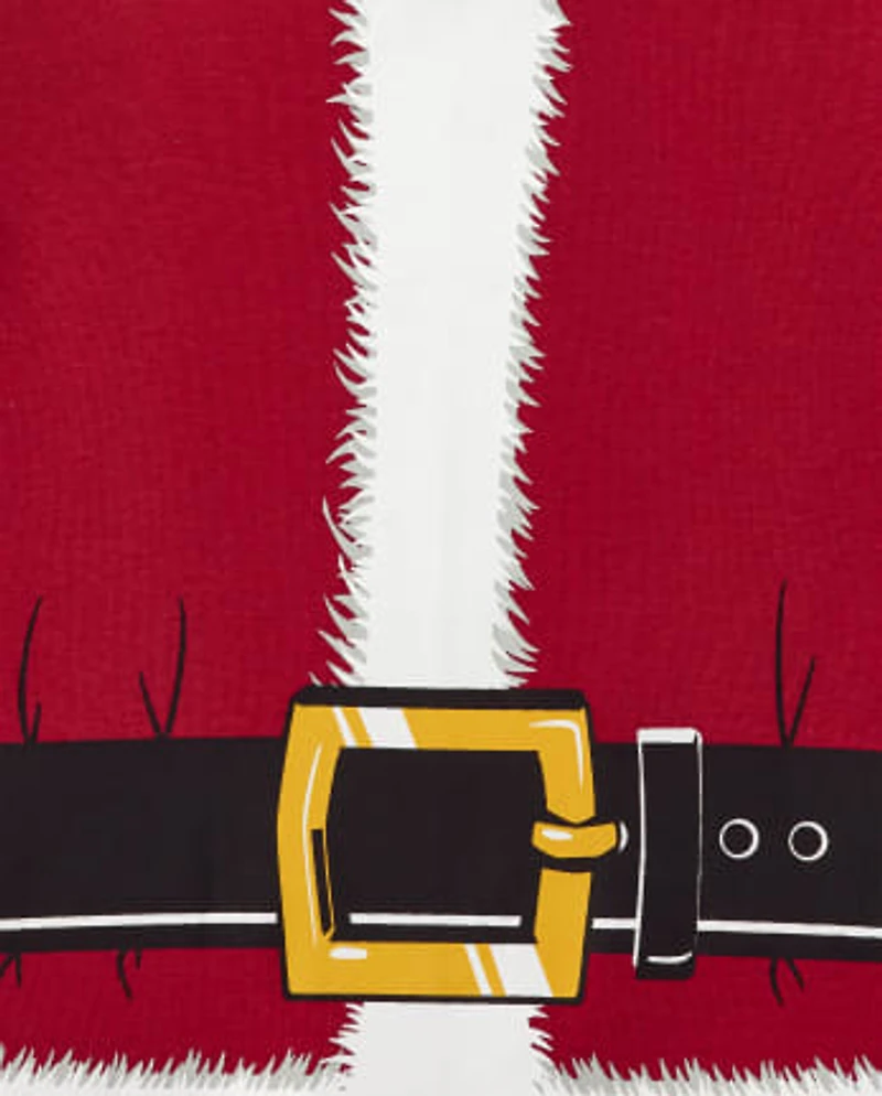 Baby And Toddler Matching Family Santa Snug Fit Cotton Pajamas