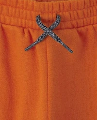 Toddler Boys Side Stripe Fleece Jogger Pants 2-Pack