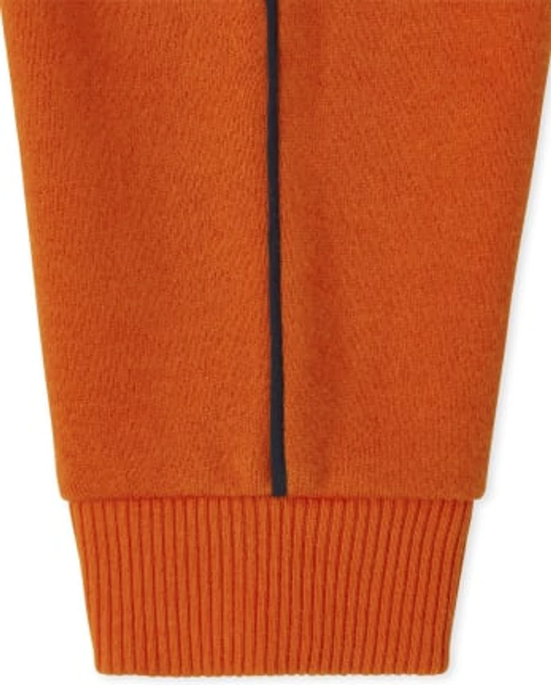 Toddler Boys Side Stripe Fleece Jogger Pants 2-Pack