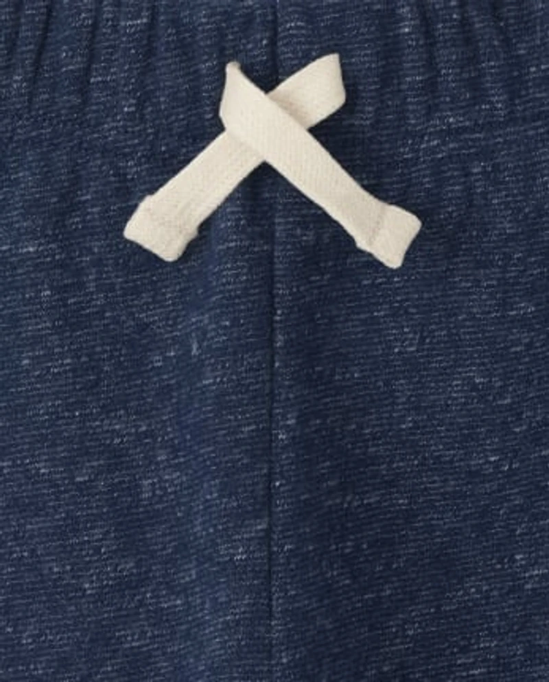 Baby And Toddler Boys Fleece Jogger Pants 3-Pack