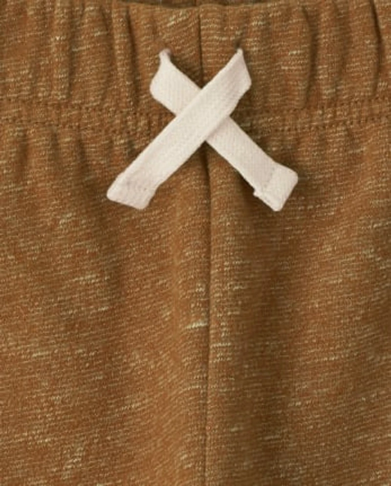 Baby And Toddler Boys Fleece Jogger Pants 3-Pack