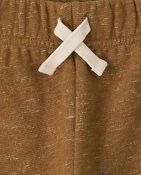 Baby And Toddler Boys Fleece Jogger Pants 3-Pack