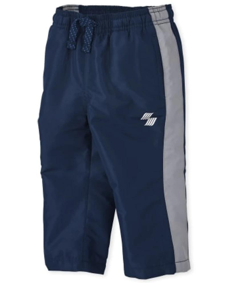 Baby And Toddler Boys Side Stripe Wind Pants