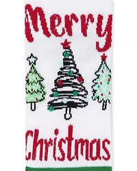 Kids Matching Family Santa Crew Socks 3-Pack