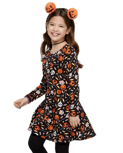 Girls Print Everyday Dress