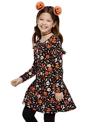 Girls Print Everyday Dress