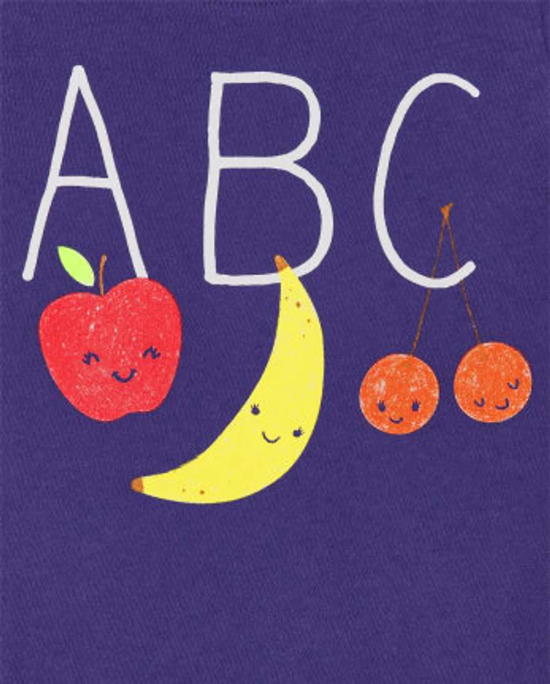 Toddler Girls Education Graphic Tee 4-Pack