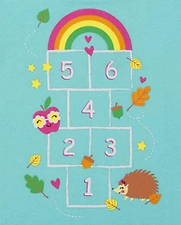 Toddler Girls Education Graphic Tee 4-Pack