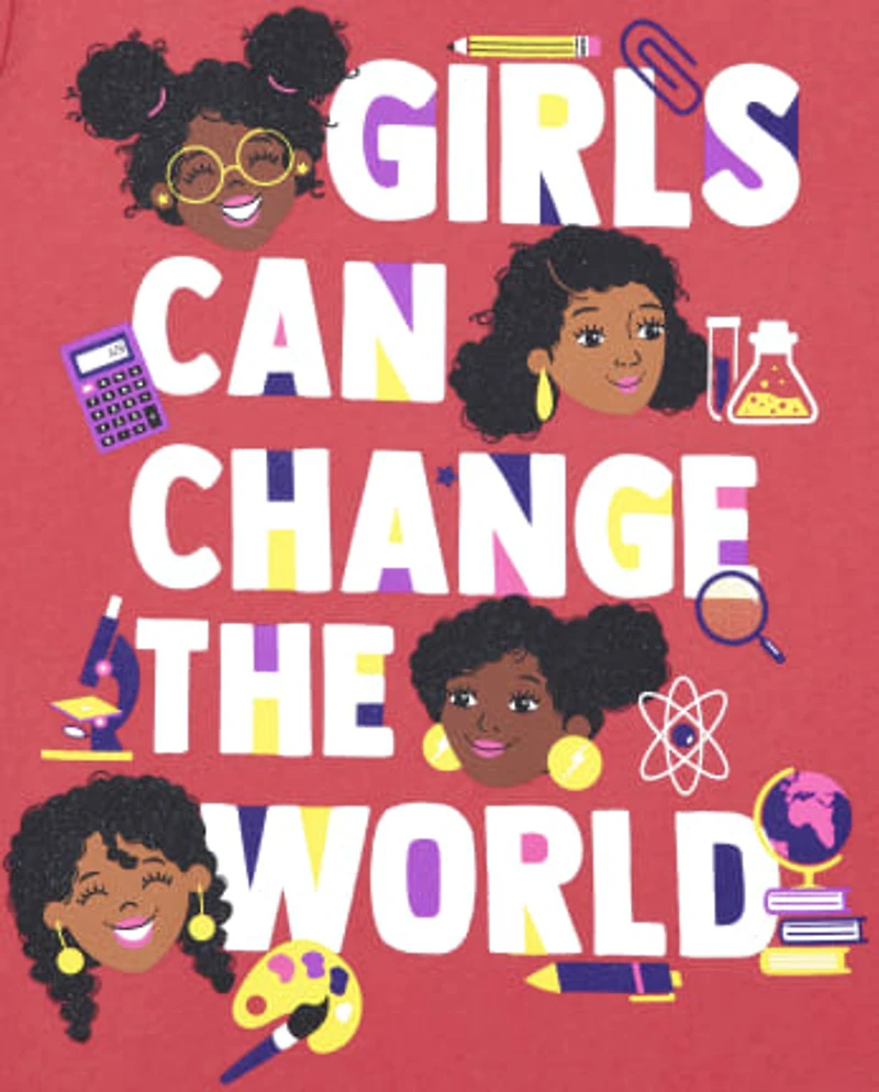 Girls School Graphic Tee 2-Pack