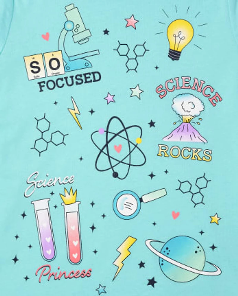 Girls Science Graphic Tee 2-Pack