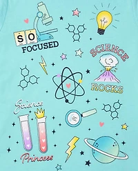 Girls Science Graphic Tee 2-Pack