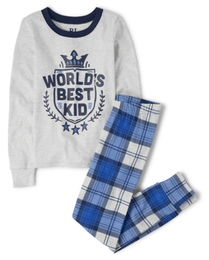 Boys Best Kid Snug Fit Cotton Pajamas
