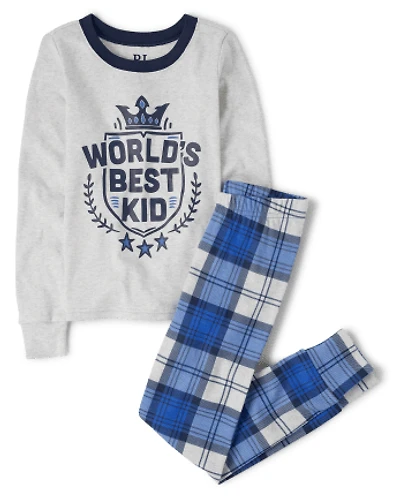 Boys Best Kid Snug Fit Cotton Pajamas