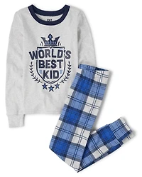 Boys Best Kid Snug Fit Cotton Pajamas