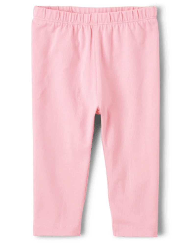 Baby Girls Leopard Ruffle Pants 2-Pack