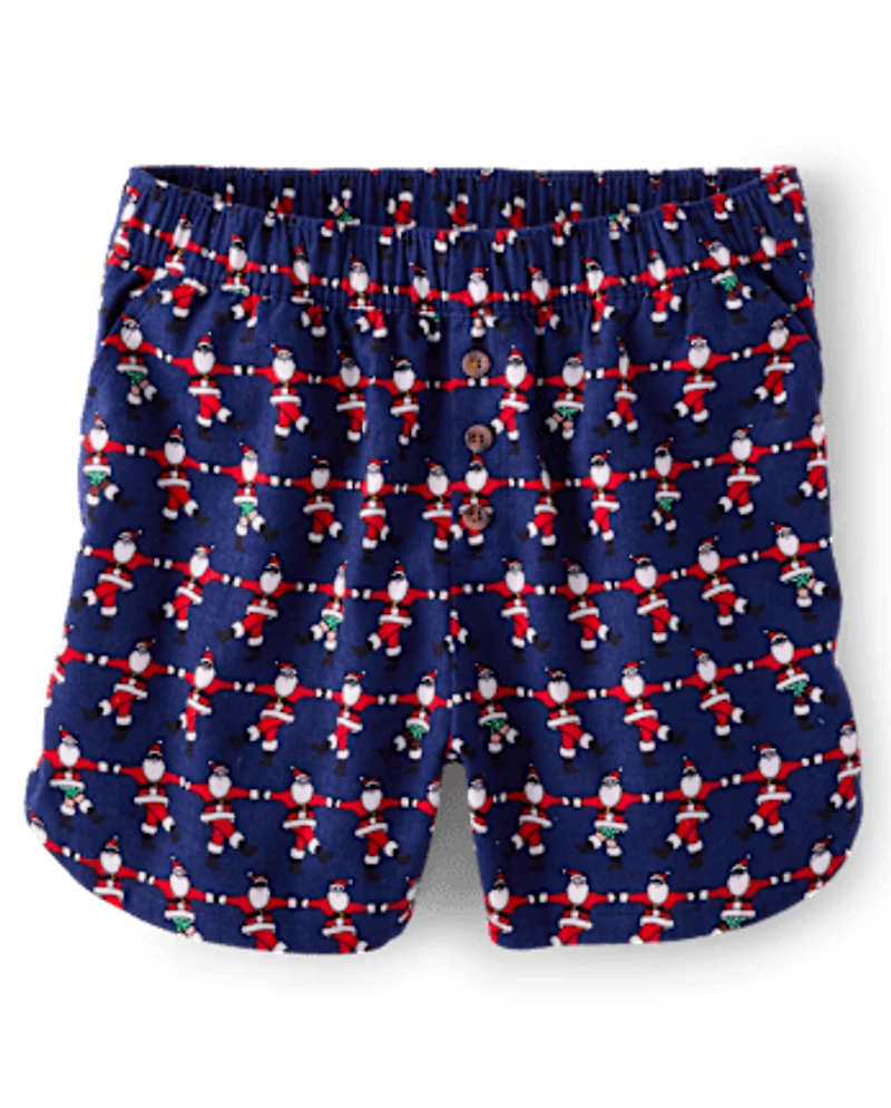 Womens Flannel Pajama Shorts