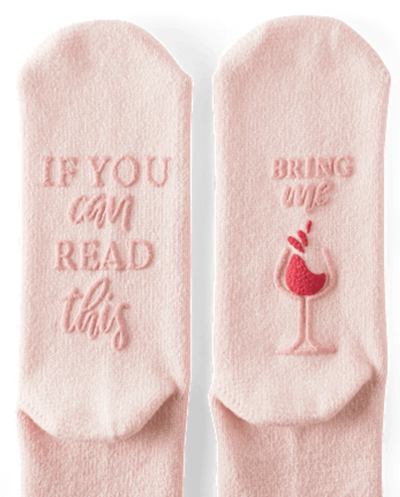 Womens Bring Wine 3-Piece Accessory Set