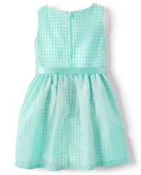 Girls Gingham Dress